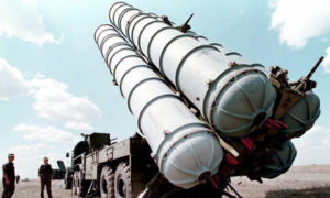 An S-300 missile