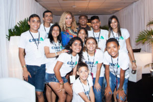 Beyonce press conference in Brazil