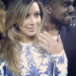 Kanye West proposes to Kim Kardashian 