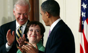 Elena Kagan with Obama and Biden