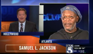 KTLA reporter mistakes Samuel Jackson for Laurence Fishburne 