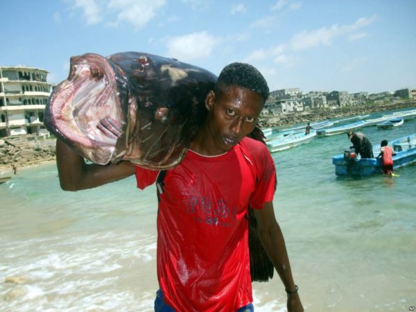 Somali fisherman