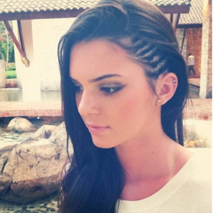 "Kendall Jenner takes bold braids to a new epic level"