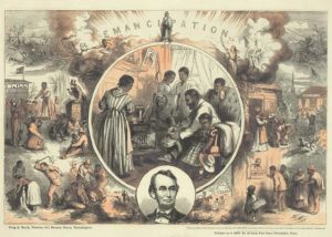 Thomas Nast's depiction of Emancipation