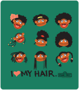 Sesame Street embraces natural hair 