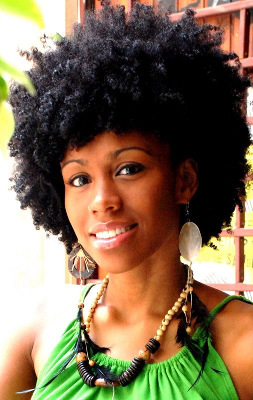 Natural Hair gorgeous Black woman