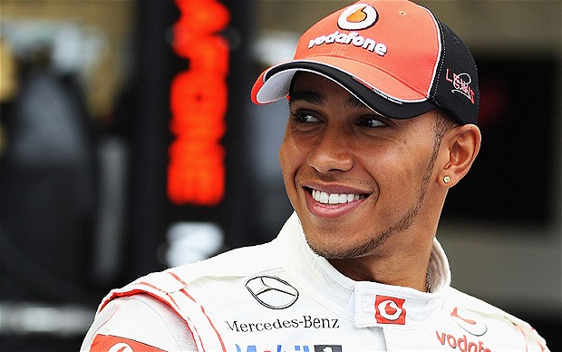 Download Formula 1 Race Car Driver Hamilton PNG