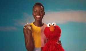Lupita Nyong'o celebrates brown skin on Sesame Street 