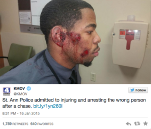 St. Louis officers attack wrong man 