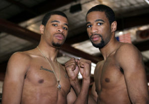 Brothers Anthony (left) and Lamont Peterson.