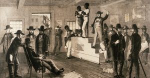 Slave Auction in Virginia
