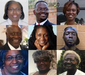 Victims of Charleston Church massacre 