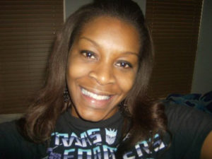 Undated photo of Sandra Bland, posing for the photo