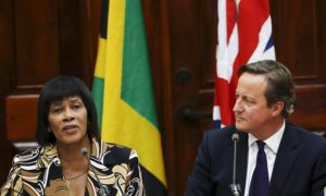 Jamaican prime minister Portia Simpson Miller raises the issue of slavery reparations with David Cameron. The Guardian.