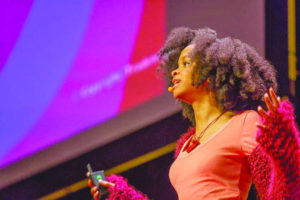 Maya Penn at the TEDWomen Conference