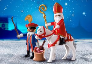 Playmobil Christmas set with St. Nicholas and Black Pete