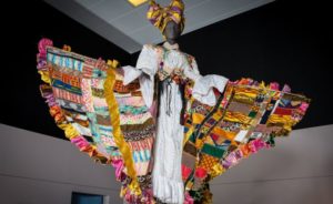West African design fed into the carnival tradition in the Caribbean and in Britain