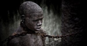 Statue of a child slave (Shutterstock)