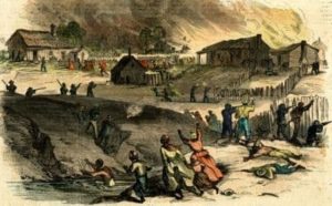 Memphis Massacre Painting. Public Domain
