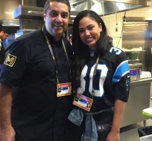 Ayesha Curry with Chef Michael Mina -Instagram