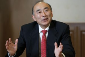Deputy Managing Director and Acting Chair of IMF, Mitshurio Furusawa (Photo via Bloomberg.com)