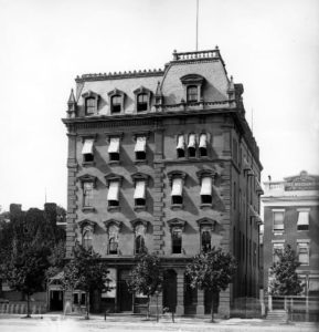 Freedman's Savings Bank on Pennsylvania Avenue in Washington, D.C.