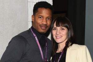 Nate Parker with wife Sarah DiSanto (Page Six)