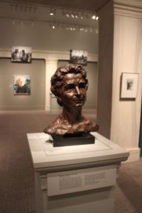Margaret Sanger bust in Smithsonian museum 
