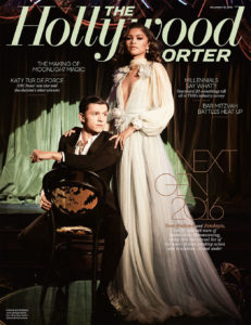 Zendaya and co-star Tom Holland cover "The Hollywood Reporter" (David Needleman/The Hollywood Reporter)