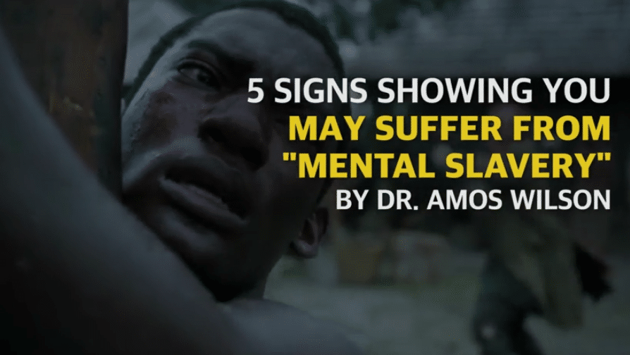 Are You a Victim of 'Mental Slavery'? Dr. Amos Wilson Gives You 5 Ways