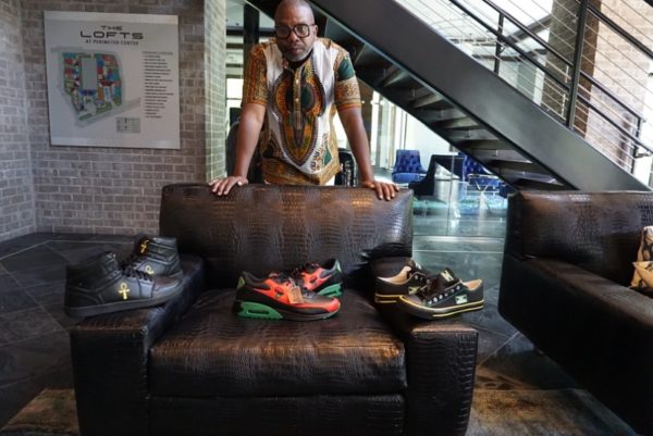 Atlanta based sneaker company, Sneakerscustom.com, generates buzz worldwide (PRNewsFoto/Sneakerscustom.com)