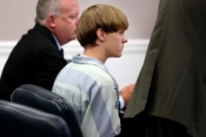 Dylann Roof appears in court in Charleston, S.C. in on July 16. Photo by Grace Beahm/Post and Courier via AP/Pool.
