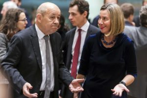 Belgium EU Foreign Ministers