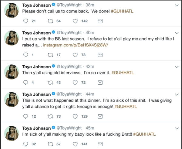 Toya Wright Tweets