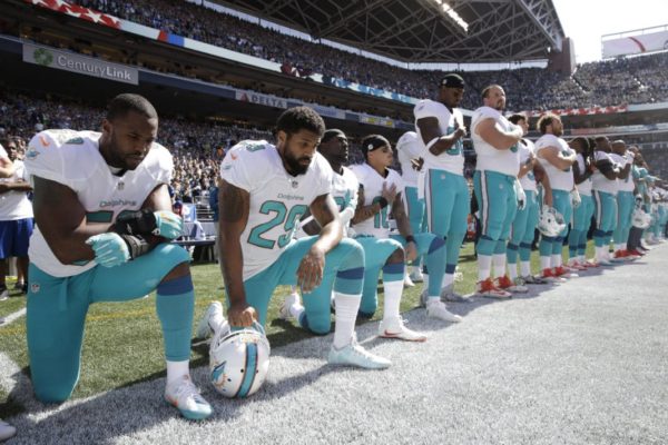 Anthem Policy-Dolphins Football