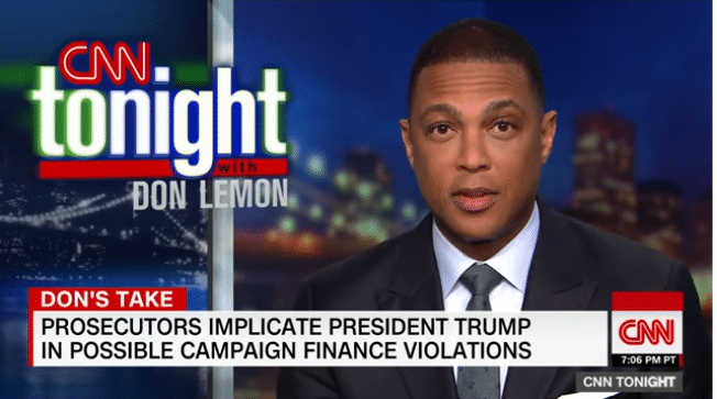 That Is A Lie Don Lemon Checks Trump For Blaming Obama S Campaign