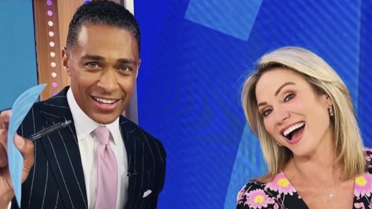 Report T J Holmes And Amy Robach Aggressively Pitching New TV