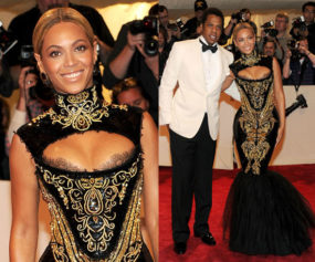 Beyonce, Kerry Washington,Tiger Woods Shine Among Stars at Met Gala