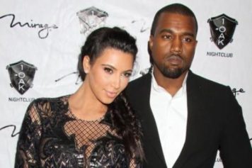 Kanye West shows up to Kim Kardashian baby shower