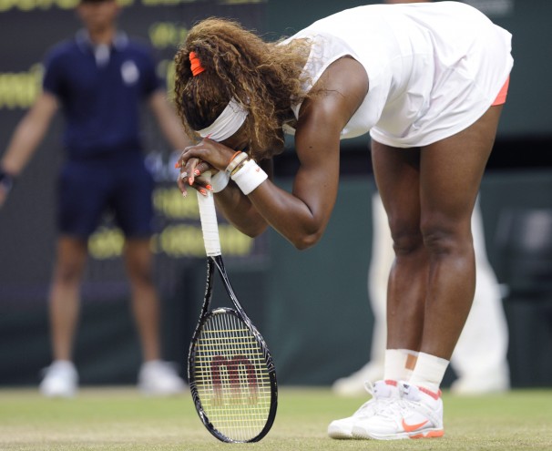 Lush Serena Williams’ Comeback Halted In Three-set Wimbledon Defeat Wallpaper Art Lush Serena Williams’ Comeback Halted In Three-set Wimbledon Defeat Wallpaper Art