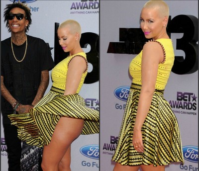 Amber Rose among best looks at BET Awards Red Carpet