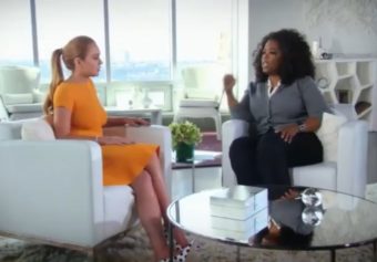 Oprah Winfrey Severely Grills Lindsay Lohan in interview