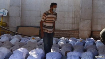 Syrian Opposition Alleges Gas Attack Killed Hundreds in Damascus