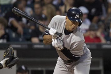A-Rod Blatantly Hit With Fasball Pitch In Game Against Red Sox