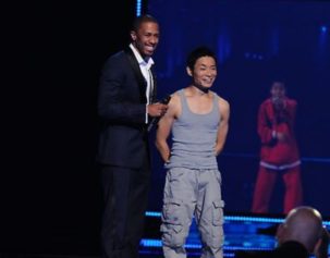 America's Got Talent Season 8 - Nick Cannon and Kenichi Ebina