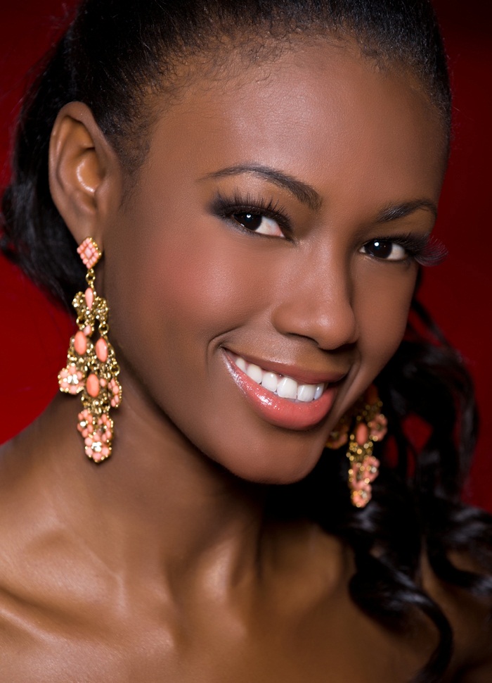 Garifuna Woman Kenia Martinez Miss Honduras 2010 Contestant For Miss 