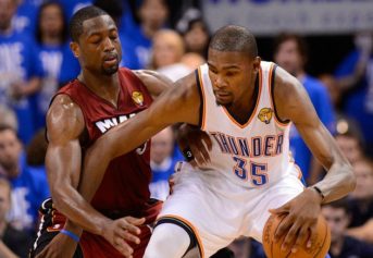 Gold All In His Rings: Wade to Durant, 'Don't Believe Me Just Watch'