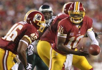 Michael Vick Upstages RG III in Eagles' Win Over Redskins