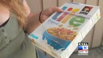 mouse bone found in life cereal