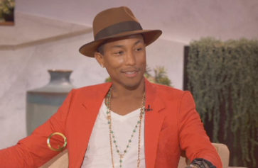Mood Music: Pharrell Performs 'Happy' On 'The Queen Latifah Show'